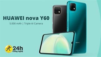 Huawei ra mắt Nova Y60: Nổi bật với màn hình lớn, bộ 3 camera mặt lưng, pin 5.000mAh và giá 4.7 triệu đồng