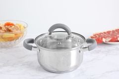  Nồi inox 3 đáy nắp kính 26 cm Hommy CW-S042-16 