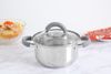 Nồi inox 3 đáy nắp kính 26 cm Hommy CW-S042-16