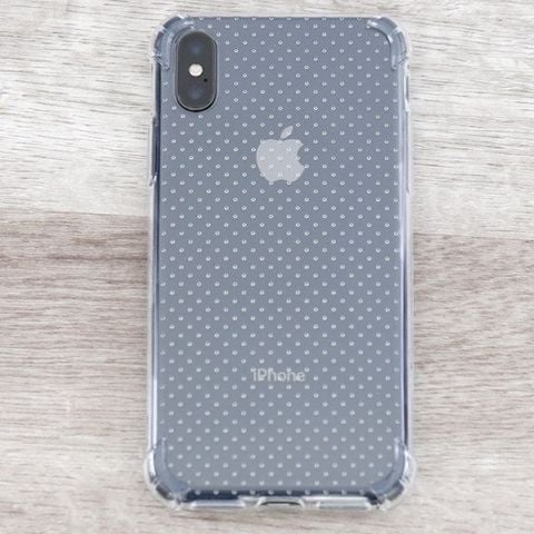 Ốp lưng iPhone X nhựa dẻo Transperent -Point-TPU OSMIA NUDE Pbag