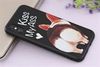 Ốp lưng iPhone X Nhựa dẻo Solid Printing JM JM171113 Kiss my ass Đen