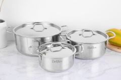 Bộ 3 nồi inox nắp inox Delites NR002-B3 