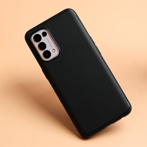 Ốp lưng Oppo Reno 5 Nhựa dẻo CROSSPY JM Đen