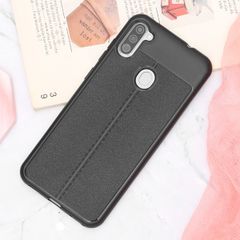  Ốp lưng Galaxy A11 nhựa dẻo Auto Focus TPU COSANO Đen 