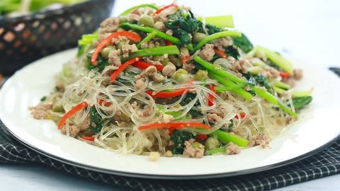 2 cách làm miến xào bò băm thơm ngon đơn giản ai cũng mê