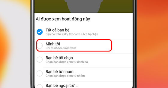 An toàn bảo mật với ảnh đại diện Zalo riêng tư. Hãy sử dụng chức năng này để kiểm soát ai có thể xem hình ảnh của bạn trên mạng xã hội.