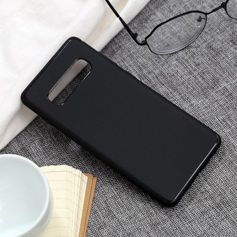 Ốp lưng Galaxy S10+ Nhựa dẻo Cross TPU MEEKER TSK062 Đen