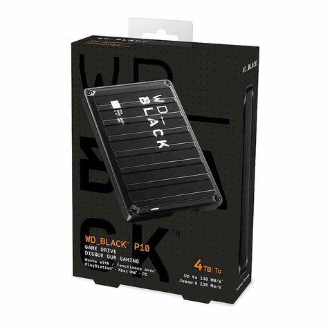 Ổ Cứng Di Động Hdd Wd Black P10 4tb Usb 3.2 Wdba3a0040bbk