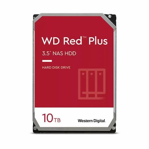 Ổ Cứng Hdd Wd Red Plus 10tb 3.5 Inch Sata Iii Wd101efbx