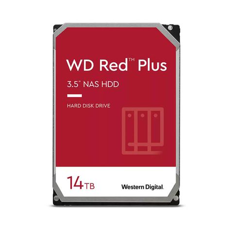 Ổ Cứng Hdd Wd Red Plus 14tb 3.5 Inch Sata Iii Wd140efgx