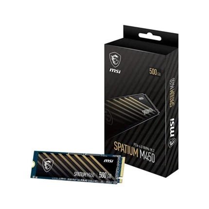 Ổ cứng SSD MSI SPATIUM M450 500GB NVMe M.2 2280 PCIe Gen 4x4