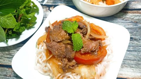 Cách làm phở xào thịt bò thơm ngon khó cưỡng, ăn là ghiền ngất ngây