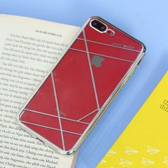  Ốp lưng iPhone 7/8+ nhựa dẻo Electro TPU A JM Silver 3 