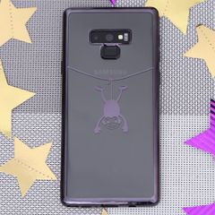  Ốp lưng Note 9 Nhựa dẻo Electroplating khỉ đu dây COSANO xám 