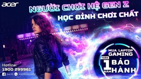 Tặng ngay 1 năm bảo hành khi sở hữu laptop Gaming Acer, vừa có máy ngon lại yên tâm sử dụng bạn nha