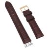 Dây da đồng hồ 18 mm nâu L016-04-18