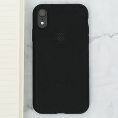  Ốp lưng iPhone XR Nhựa dẻo new liquid silicon COSANO đen 