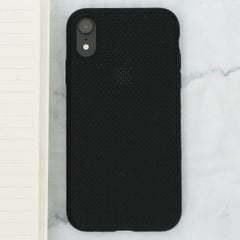  Ốp lưng iPhone XR Nhựa dẻo new liquid silicon COSANO đen 