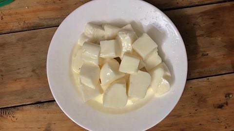 Cách làm sữa chua dẻo phô mai không cần gelatin mềm mịn núng nính cực ngon