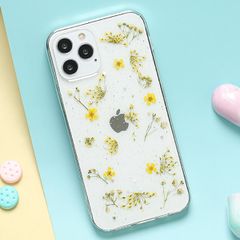  Ốp lưng iPhone 12/12 Pro Nhựa dẻo Dry Flower MEEKER CN1013 Vàng 