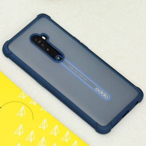 Ốp lưng Oppo Reno2 nhựa dẻo Paint Anti Shock TPU Case COSANO Navy