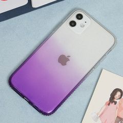  Ốp lưng iPhone 11 nhựa dẻo Shining Diamond OSMIA Tím 