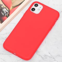  Ốp lưng iPhone 11 Nhựa dẻo Silicone Felt COSANO Đỏ 