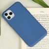 Ốp lưng iPhone 11 Pro Nhựa dẻo Silicone Felt COSANO Xanh navy
