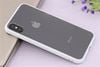 Ốp lưng iPhone X Nhựa cứng viền dẻo Skittles JM Trắng Pbag