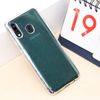 Ốp lưng Galaxy A20 nhựa dẻo Skycloud II JM Xanh trong