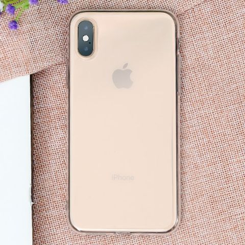 Ốp lưng iPhone XS nhựa dẻo Slim TPU OSMIA Nude