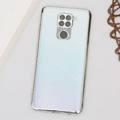  Ốp lưng Redmi Note 9 nhựa dẻo TPU Electroplating Triple COSANO Silver 