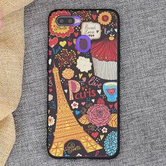  Ốp lưng Oppo F9 Nhựa dẻo TPU Printing MEEKER TSD04 Paris Ngọt ngào 