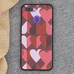  Ốp lưng Oppo F9 Nhựa dẻo TPU Printing MEEKER TSQ24 Tim đỏ 