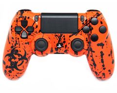  Sony Ps4 Pro Controller - Toxic Orange 