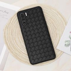  Ốp lưng Oppo Reno3 nhựa dẻo Woven OSMIA Đen 