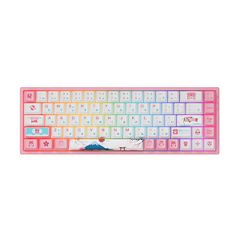  Bàn Phím Cơ Akko 3068b Multi-modes World Tour Tokyo R2 Akko Cs Jelly Blue Switch 