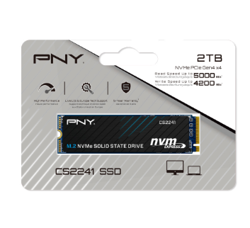 Ổ cứng SSD PNY CS2241 2TB M2 2280 NVMe PCle Gen4x4