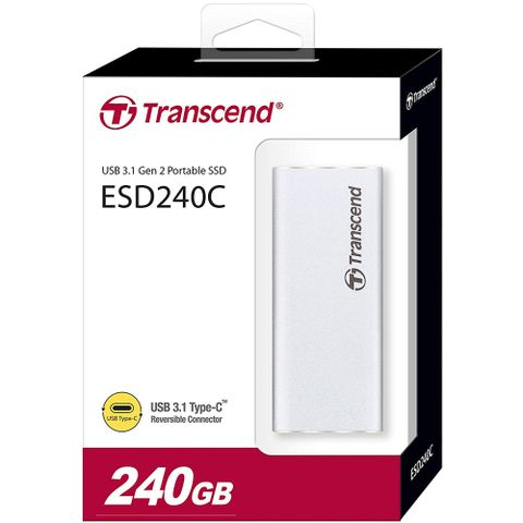 Ổ Cứng Di Động External Ssd Transcend Esd240c Usb 3.1 Gen2 240gb