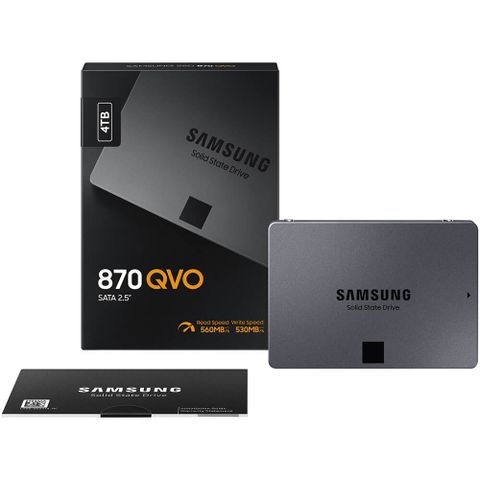 Ổ Cứng Di Động Ssd Samsung 870 Qvo 4tb 2.5 Inch Sata Iii