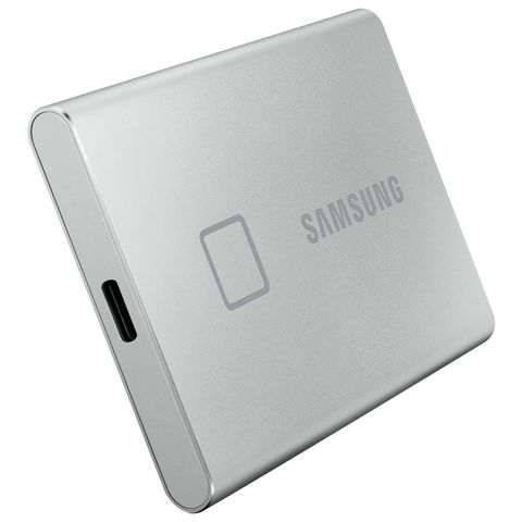 Ổ Cứng Di Động Ssd Samsung T7 Touch 500gb Usb 3.2 Gen 2 - Bạc