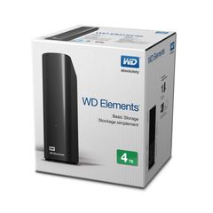  Ổ Cứng Di Động Wd Elements Desktop 4tb 3.5 - Usb 3.0 