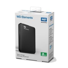  Ổ Cứng Di Động Wd Elements Portable 2tb 2.5 - Usb 3.0 