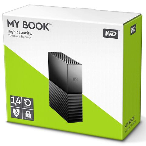 Ổ Cứng Di Động Wd My Book 14tb Multi-city Asia 3.5 Inch Usb 3.0