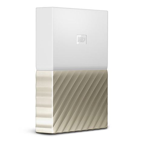Ổ Cứng Di Động Wd My Passport Ultra 2Tb Wdbfkt0020Bgd - White Gold