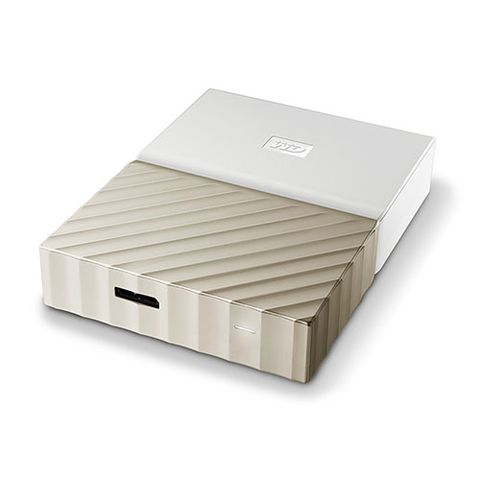 Ổ Cứng Di Động Wd My Passport Ultra 3Tb Wdbfkt0030Bgd - White Gold