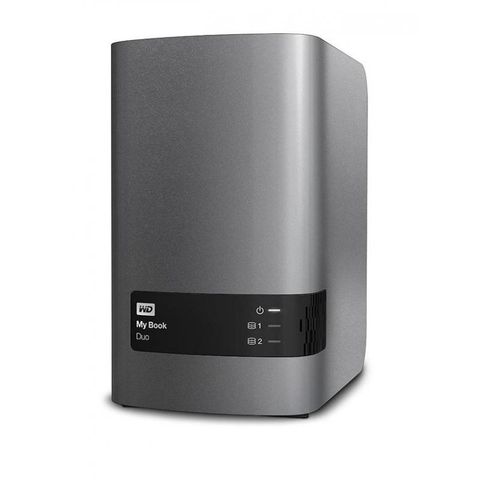 Ổ cứng di động Western My Book Duo 4TB Charcoal Multi  City ASIA