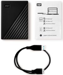  Ổ Cứng Gắn Ngoài Wd My Passport Portable1tb - 2.5 Inch 