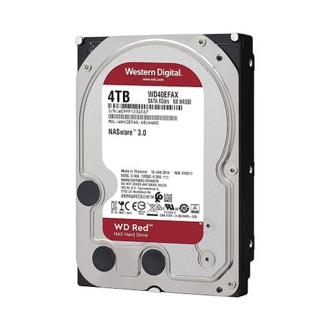 Ổ Cứng Hdd Nas Wd Red 4tb Sata3 5400rpm