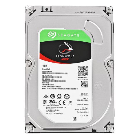 Hdd Seagate Ironwolf Nas 1Tb 3.5'' Sata 64Mb